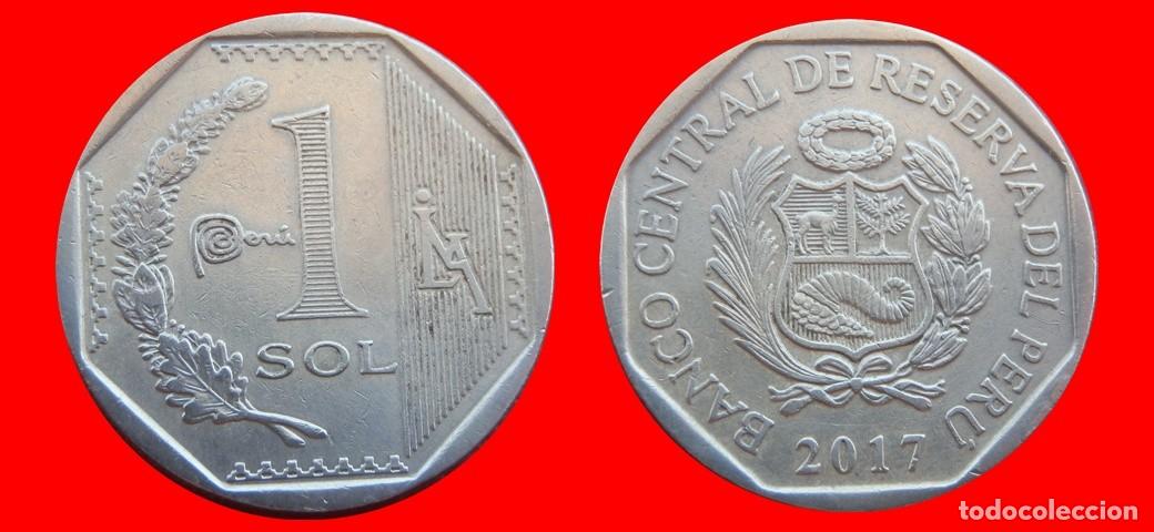 Monedas antiguas de Am&eacute;rica: 1 NUEVO SOL 2017 PERU-151158