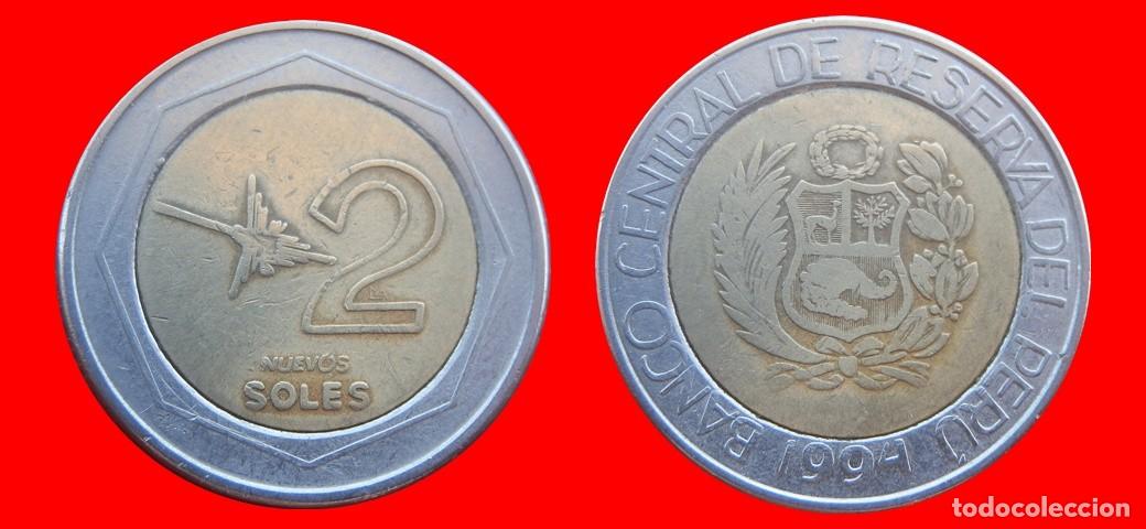 Monedas antiguas de Am&eacute;rica: 2 NUEVOS SOLES 1994 PERU-151160