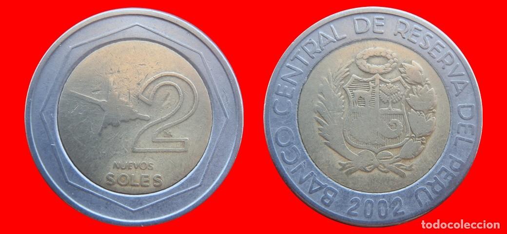 Monedas antiguas de Am&eacute;rica: 2 NUEVOS SOLES 2002 PERU-151161