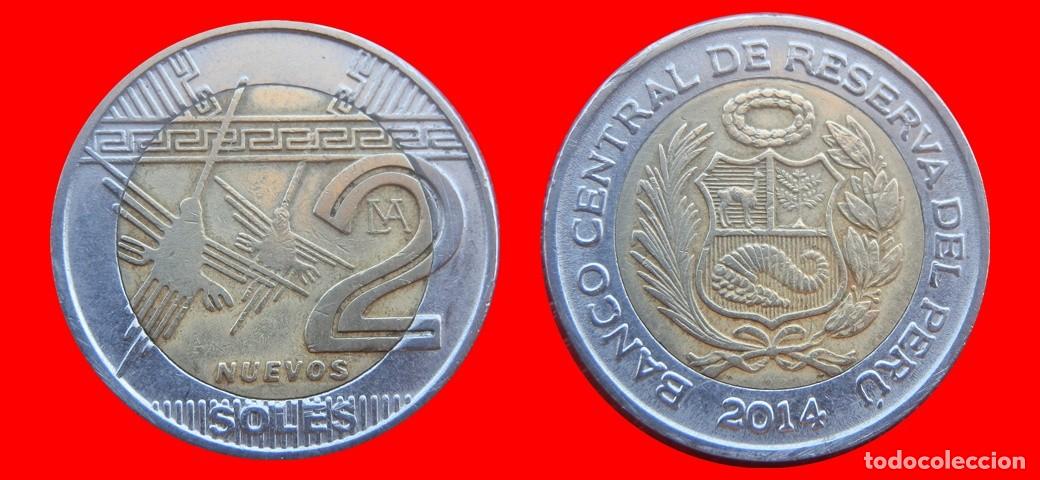 Monedas antiguas de Am&eacute;rica: 2 NUEVOS SOLES 2014 PERU-151164