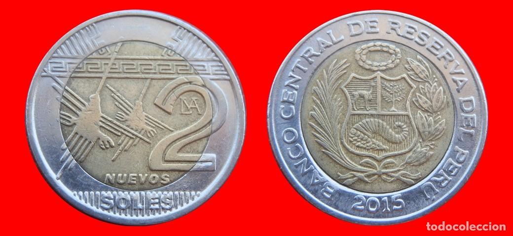Monedas antiguas de Am&eacute;rica: 2 NUEVOS SOLES 2015 PERU-151165