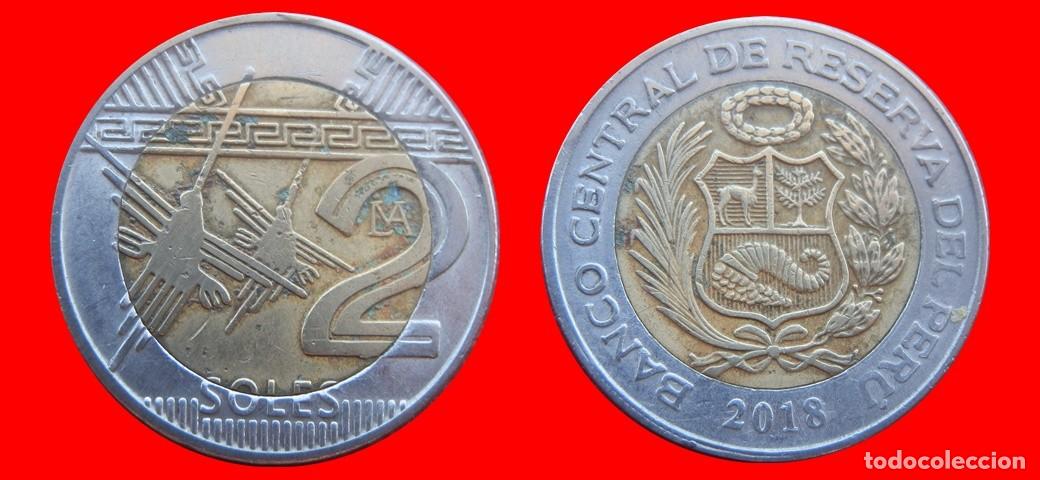 Monedas antiguas de Am&eacute;rica: 2 NUEVOS SOLES 2018 PERU-151167