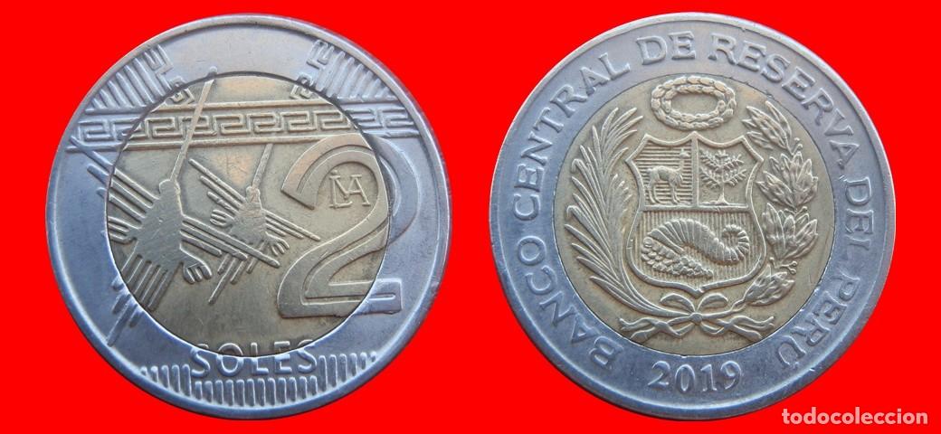 Monedas antiguas de Am&eacute;rica: 2 NUEVOS SOLES 2019 PERU-151168