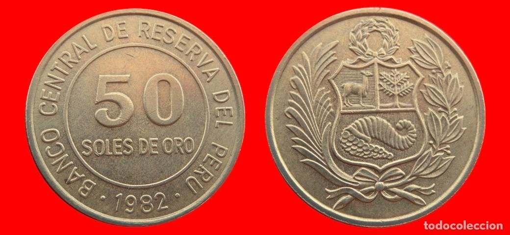 Monedas antiguas de Am&eacute;rica: 50 SOLES DE ORO 1982 PERU-151183