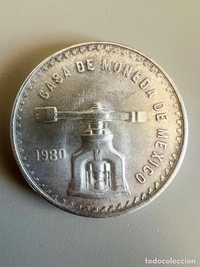 Monedas antiguas de Am&eacute;rica: ONZA MEXICO PRENSA 1980
