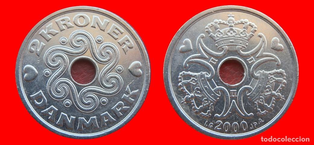 Monedas antiguas de Am&eacute;rica: 2 CORONAS 2000 DINAMARCA-151197