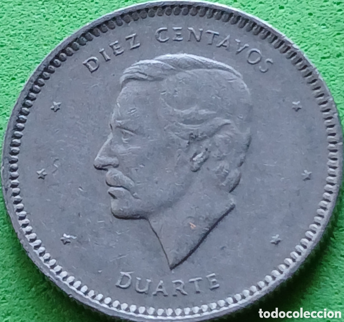Monedas antiguas de Am&eacute;rica: Rep&uacute;blica Dominicana 10 centavos 1986 km#60