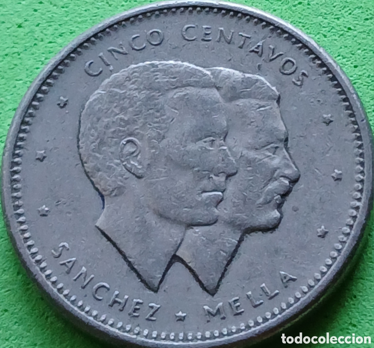 Monedas antiguas de Am&eacute;rica: Rep&uacute;blica Dominicana 5 centavos 1986 km#59