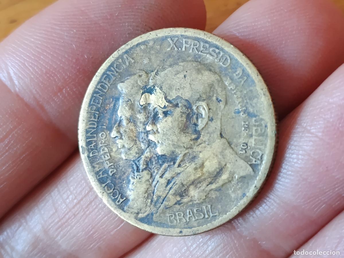 Monedas antiguas de Am&eacute;rica: BRASIL (1889-1942) - 1000 R&Eacute;IS 1922 -
