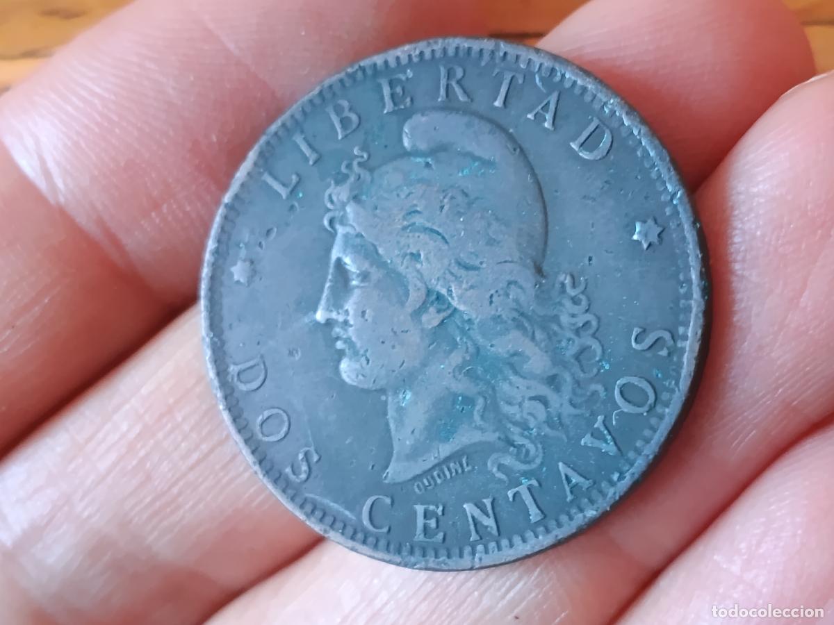 Monedas antiguas de Am&eacute;rica: ARGENTINA 2 Centavos 1890