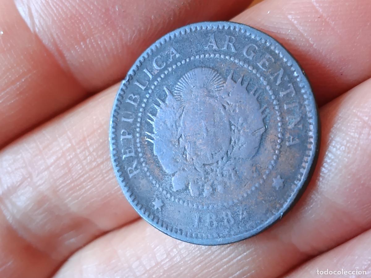 Monedas antiguas de Am&eacute;rica: ARGENTINA 1 Centavo. 1884