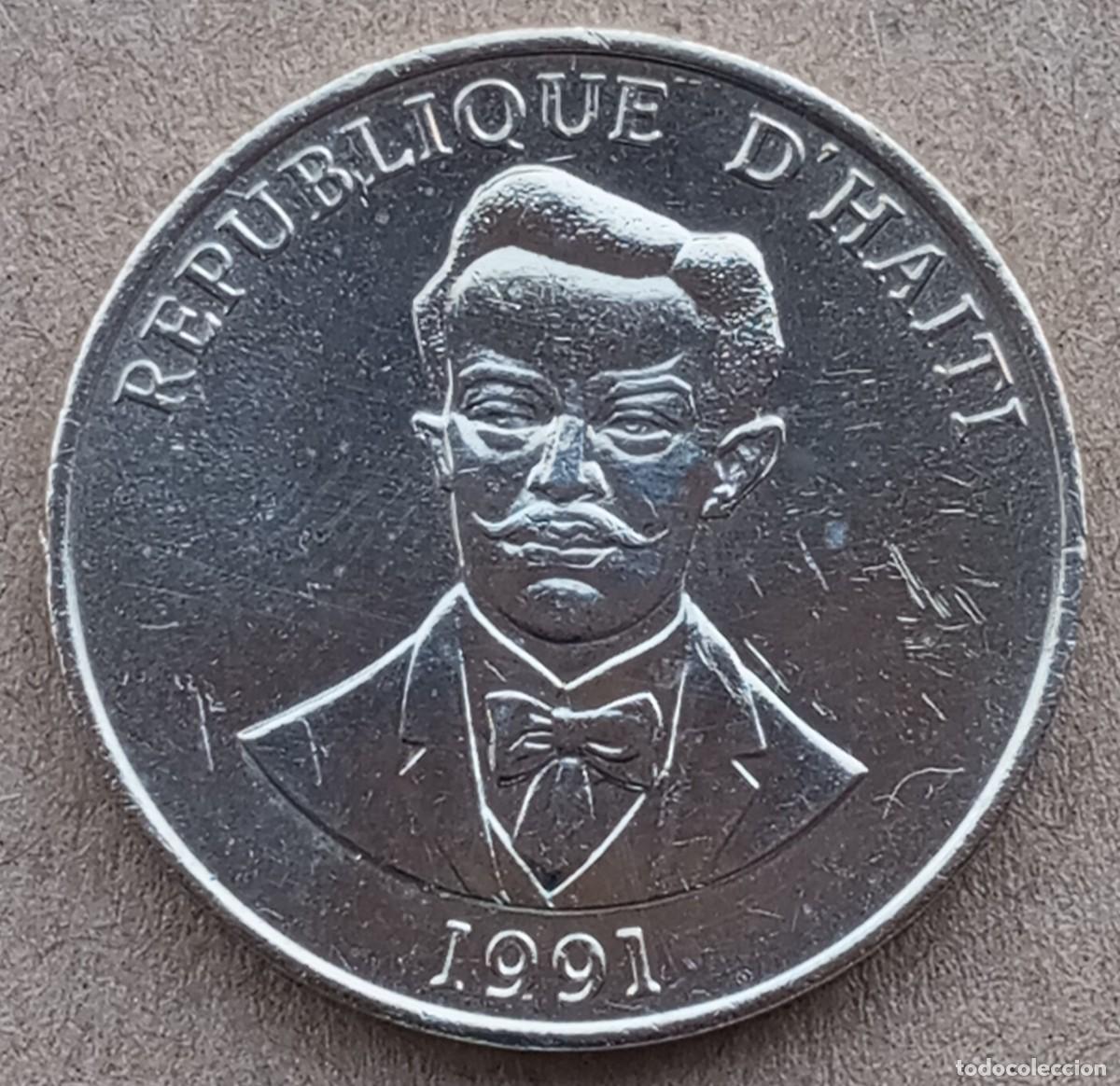 Monedas antiguas de Am&eacute;rica: LOTE N&ordm; 37 MONEDA DE HAITI (SIN CIRCULAR)