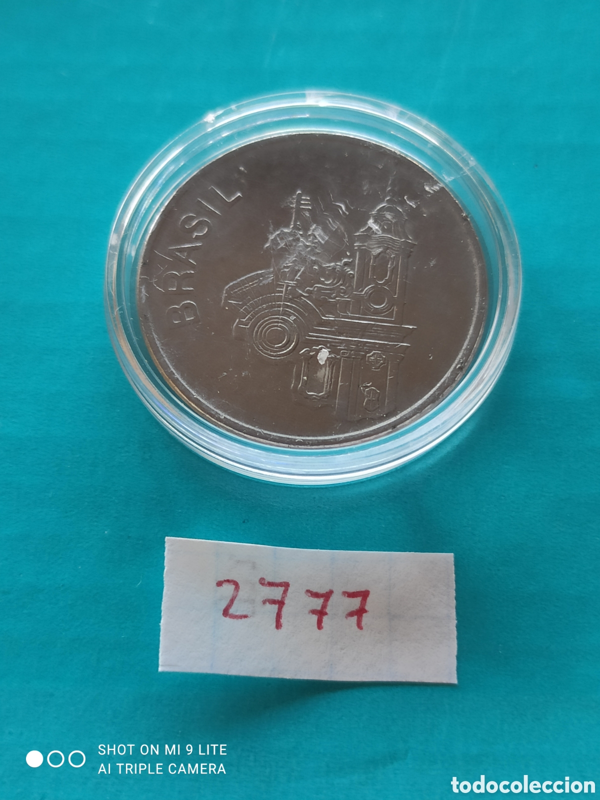 Monedas antiguas de Am&eacute;rica: 20 cruceiros de Brasil a&ntilde;o 1983
