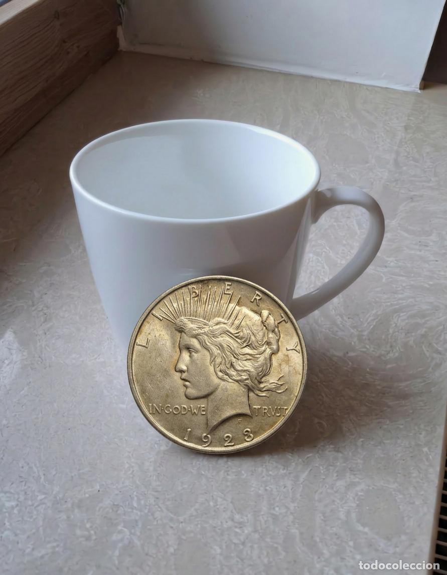 Monedas antiguas de Am&eacute;rica: 1 Dollar Peace 1923 USA Coin
