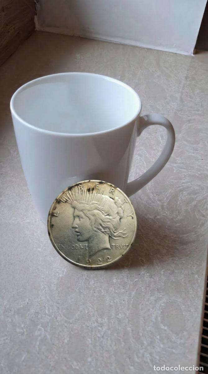 Monedas antiguas de Am&eacute;rica: 1 Dollar Peace 1922 USA Coin