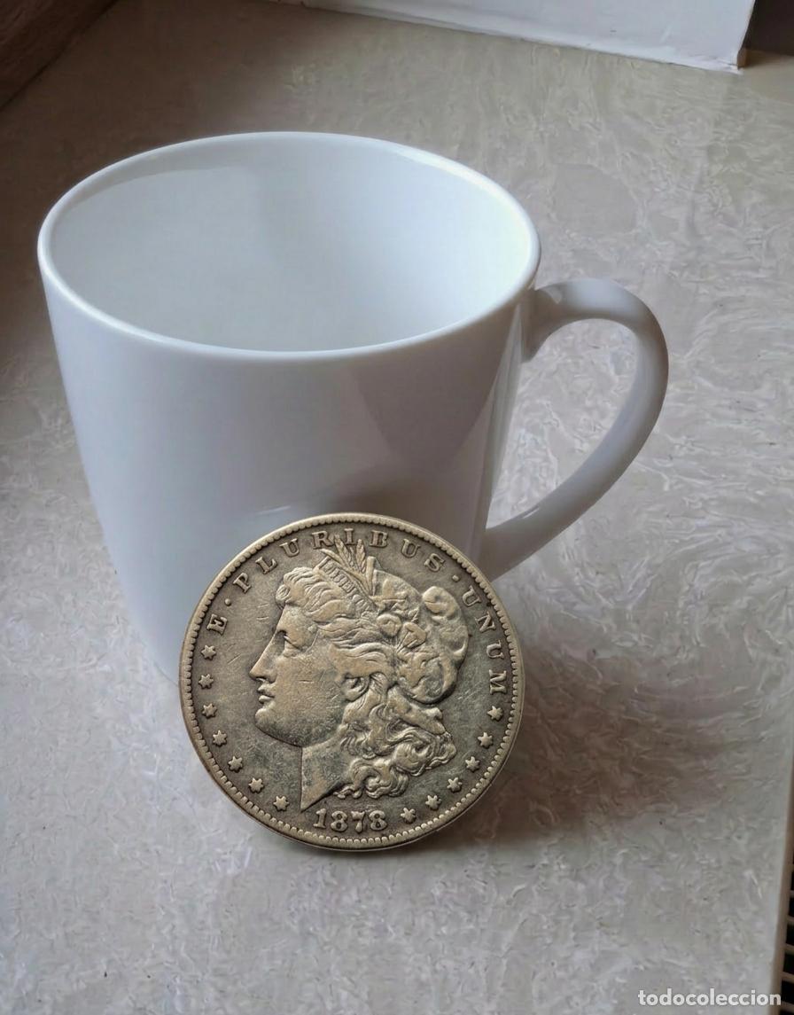 Monedas antiguas de Am&eacute;rica: 1 Dollar Morgan 1878 USA Coin
