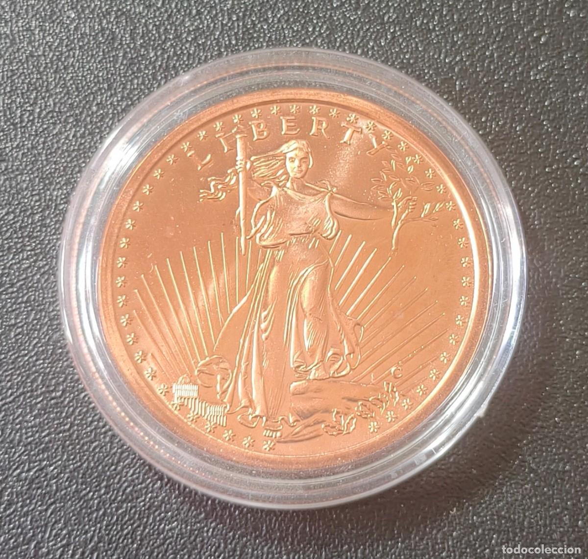 Monedas antiguas de Am&eacute;rica: Estados Unidos Moneda 1 oz Liberty (SC)