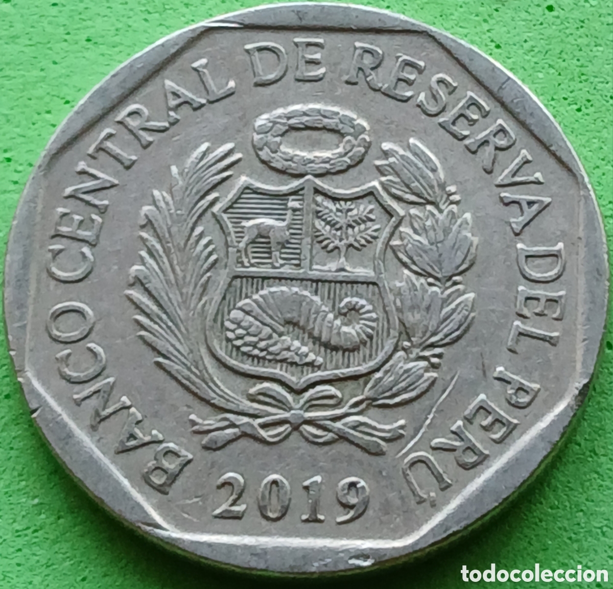 Monedas antiguas de Am&eacute;rica: Per&uacute; 1 sol 2019 km#395