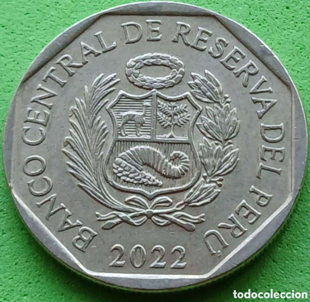 Monedas antiguas de Am&eacute;rica: Per&uacute; 1 sol 2022 km#395