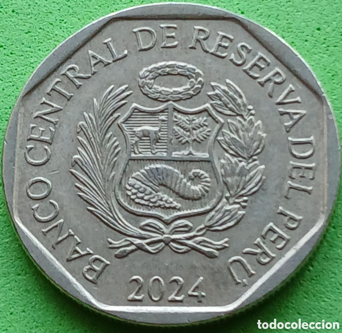 Monedas antiguas de Am&eacute;rica: Per&uacute; 1 sol 2024 km#395