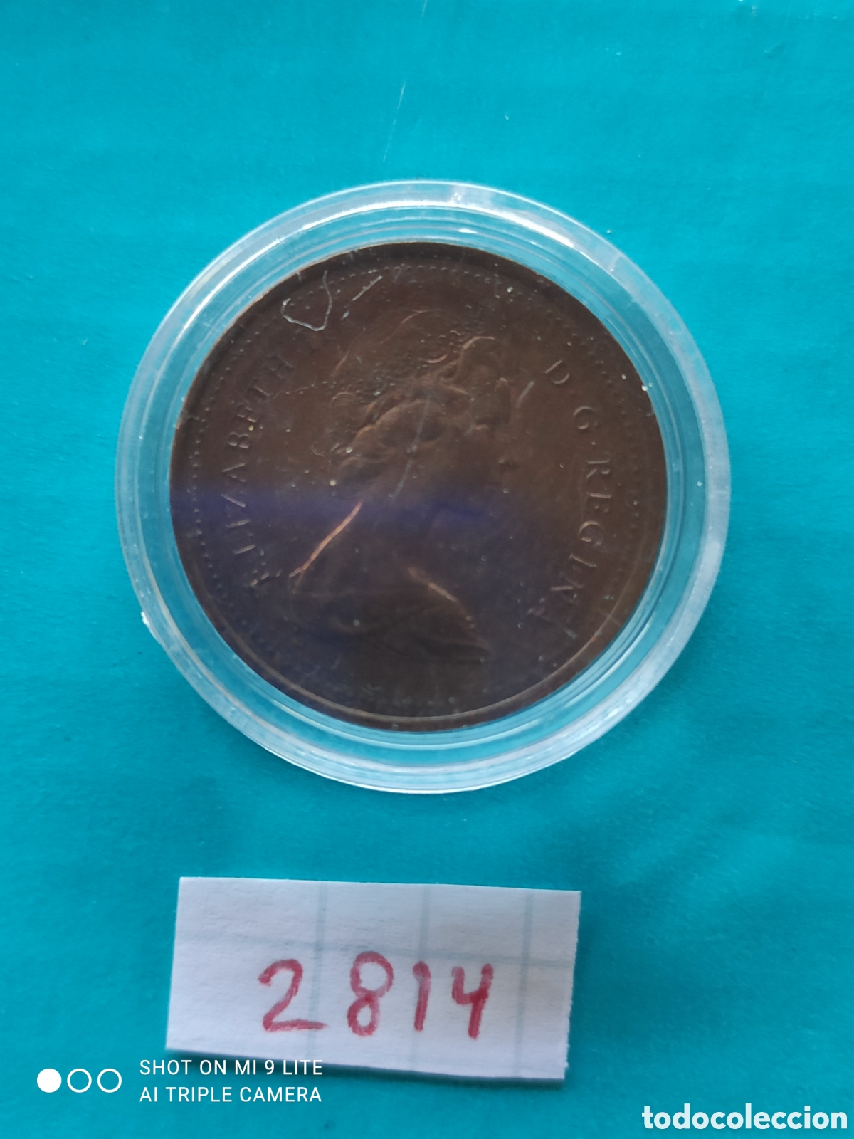 Monedas antiguas de Am&eacute;rica: 1 c&eacute;ntimo Canad&aacute; a&ntilde;o 1979
