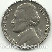 Monedas antiguas de Am&eacute;rica: ESTADOS UNIDOS EE.UU. - 5 CENTS - 1964 - COBRE-NIQUEL - FOTOS