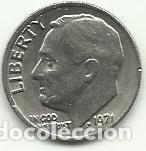 Monedas antiguas de Am&eacute;rica: ESTADOS UNIDOS EE.UU. - 1 DIME - 1971 - COBRE-NIQUEL - FOTOS