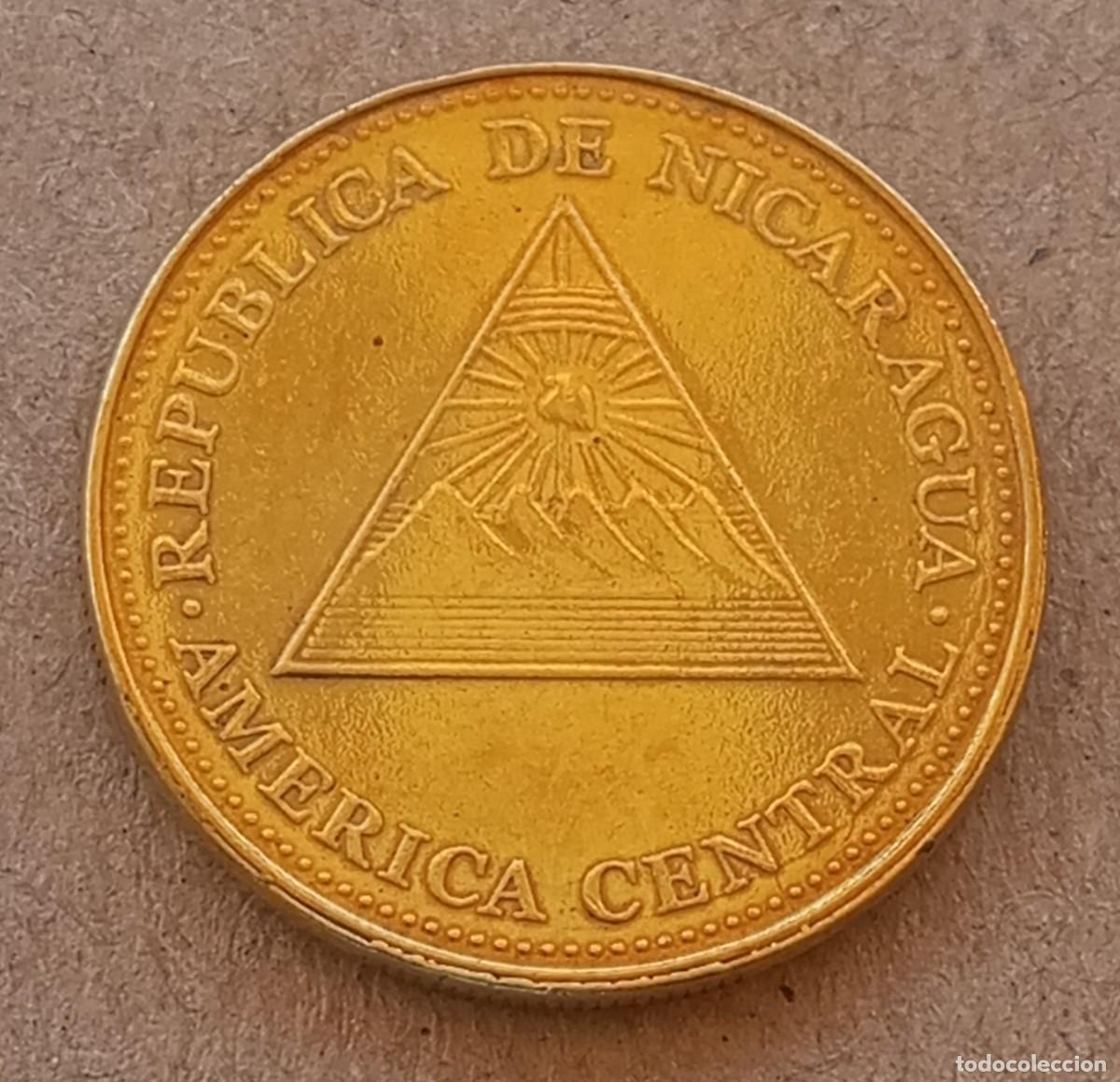 Monedas antiguas de Am&eacute;rica: LOTE N&ordm; 87 MONEDA DE NICARAGUA, (SIN CIRCULAR)