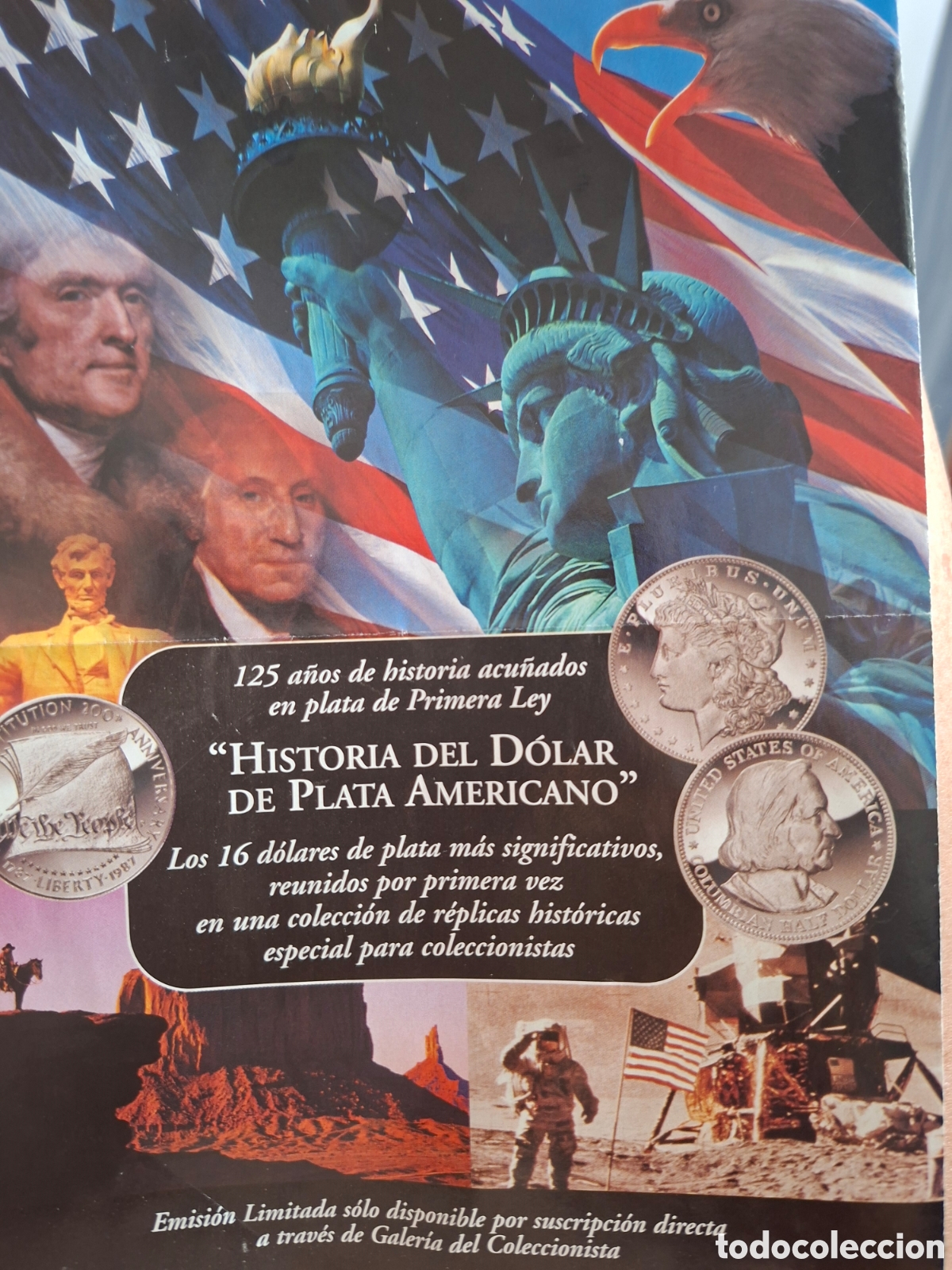 Monedas antiguas de Am&eacute;rica: Colecci&oacute;n &rdquo;Historia del D&oacute;lar de Plata Americano&rdquo;