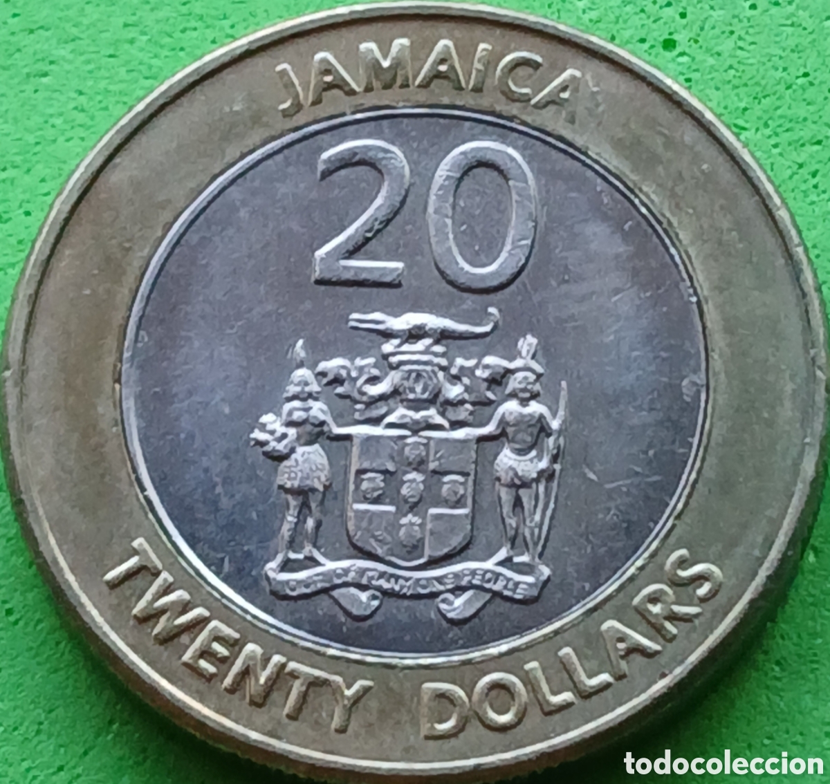 Monedas antiguas de Am&eacute;rica: Jamaica 20 d&oacute;lares 2000 km#182