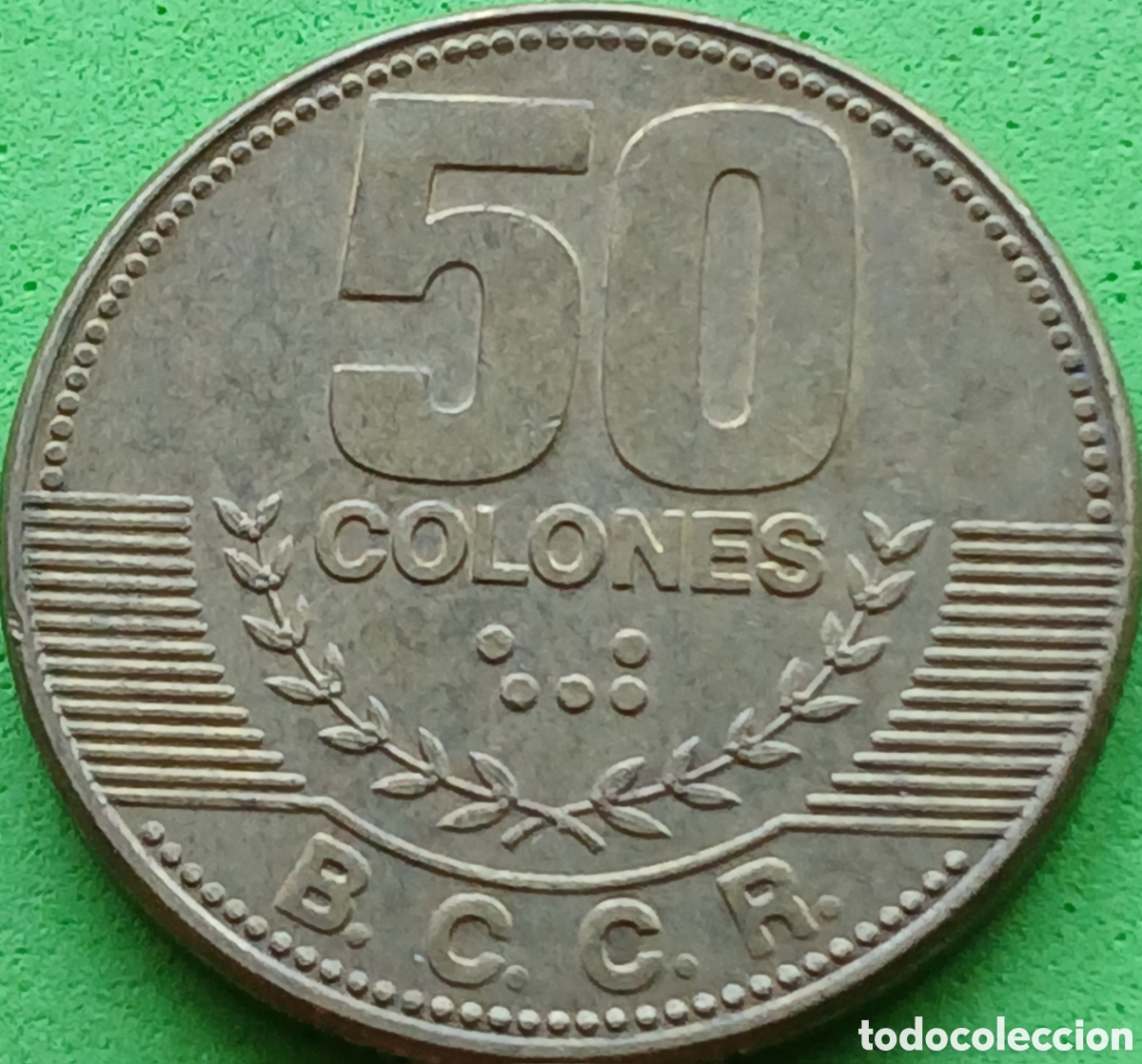 Monedas antiguas de Am&eacute;rica: Costa Rica 50 colones 2017 km#231.1b ESCASA!