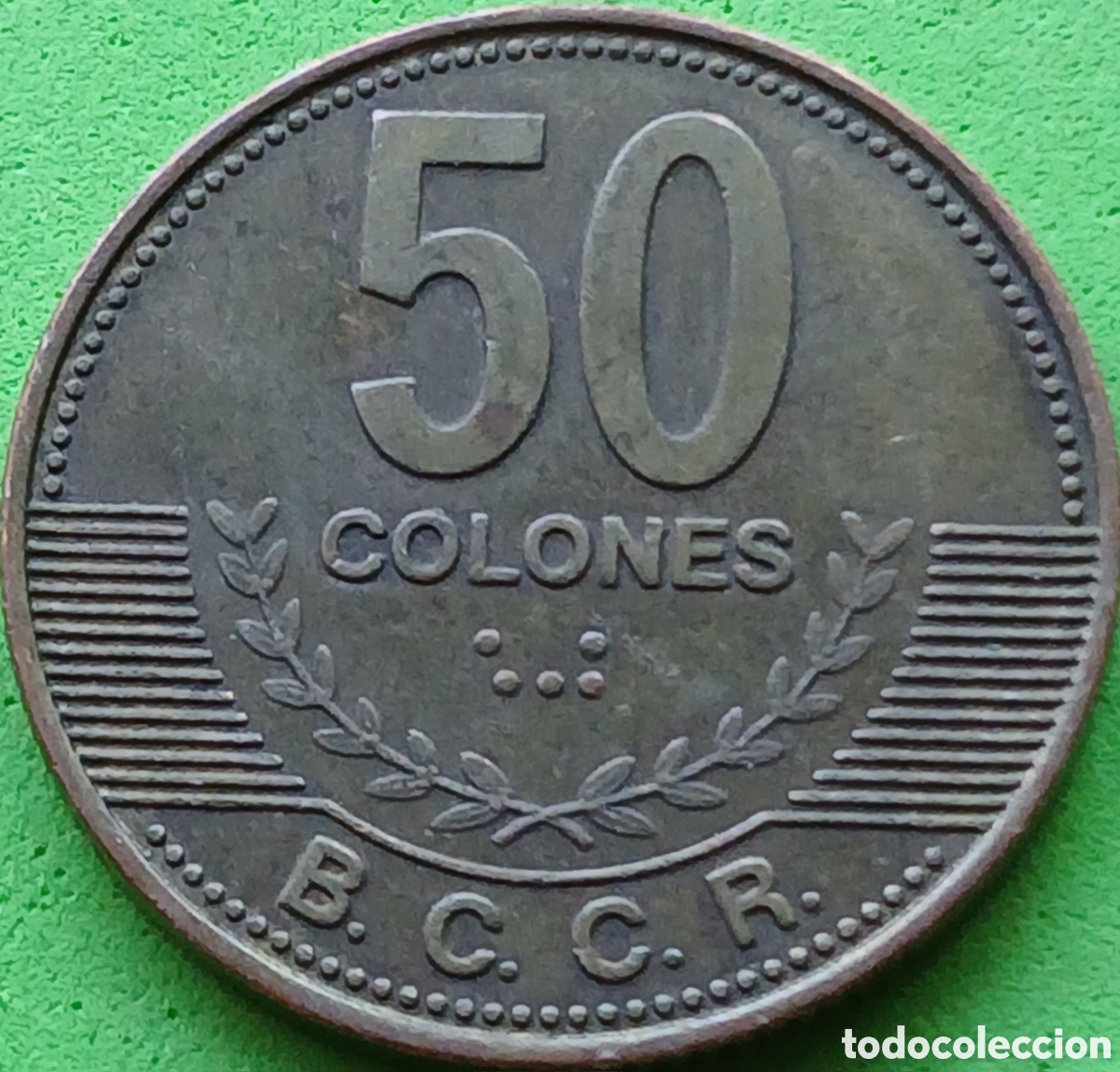 Monedas antiguas de Am&eacute;rica: Costa Rica 50 colones 2007 km#231.1b