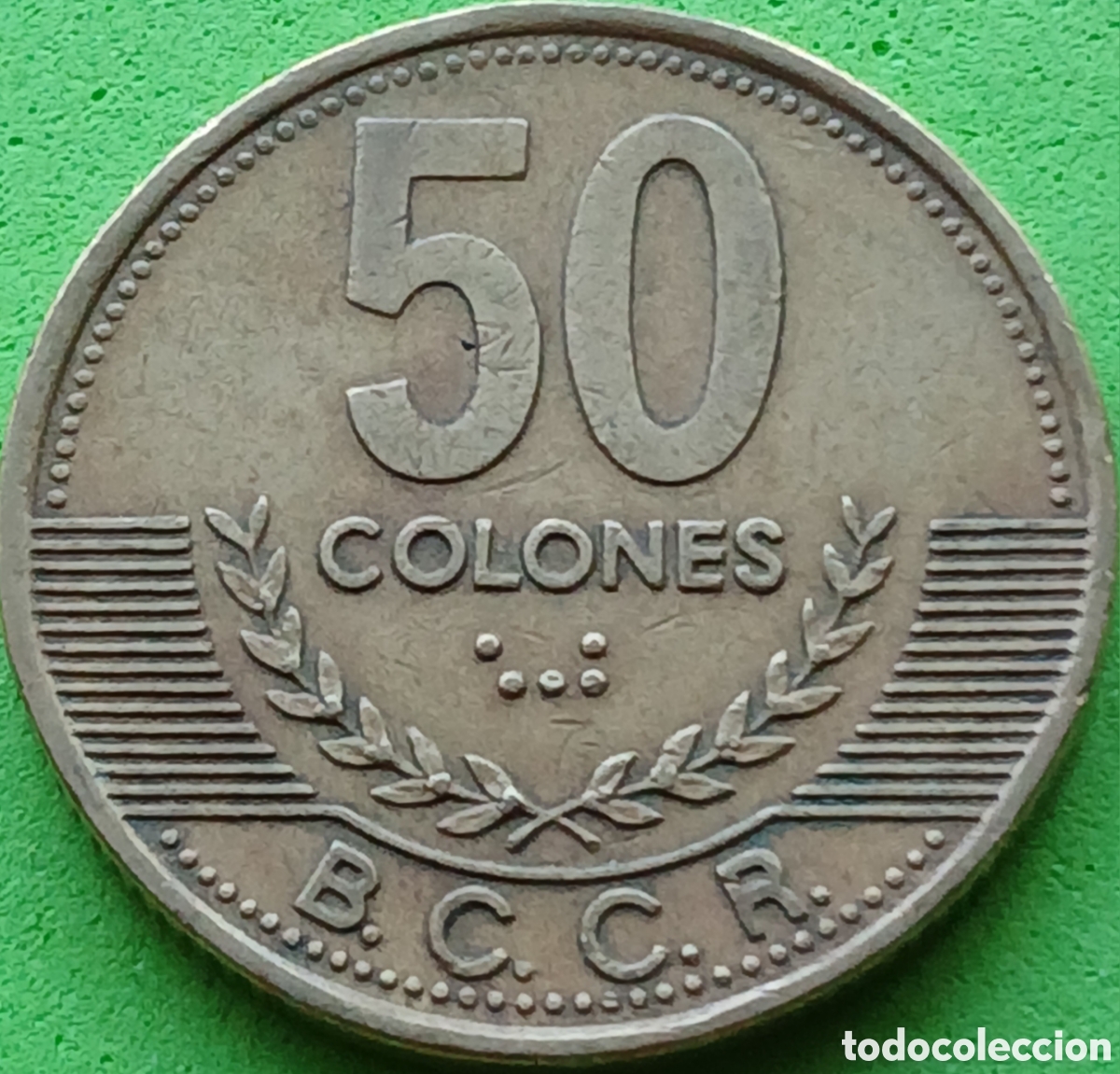 Monedas antiguas de Am&eacute;rica: Costa Rica 50 colones 1997 km#231