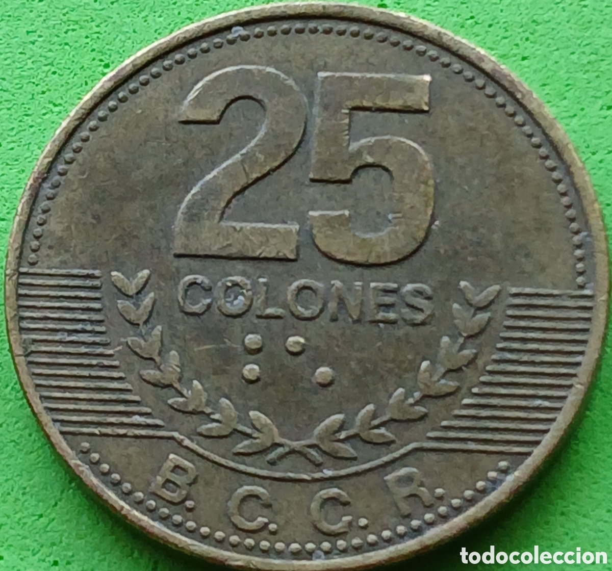 Monedas antiguas de Am&eacute;rica: Costa Rica 25 colones 2007 km#229c