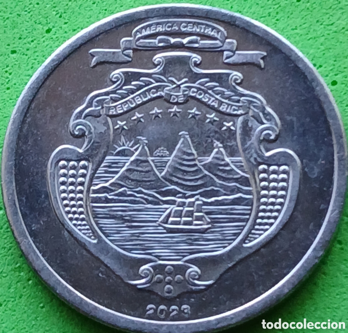 Monedas antiguas de Am&eacute;rica: Costa Rica 10 colones 2023 UC#212 poco com&uacute;n