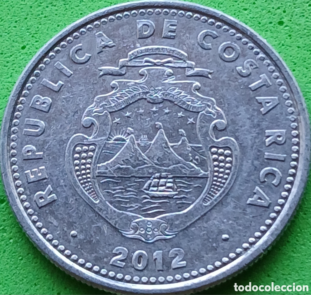 Monedas antiguas de Am&eacute;rica: Costa Rica 10 colones 2012 UC#1