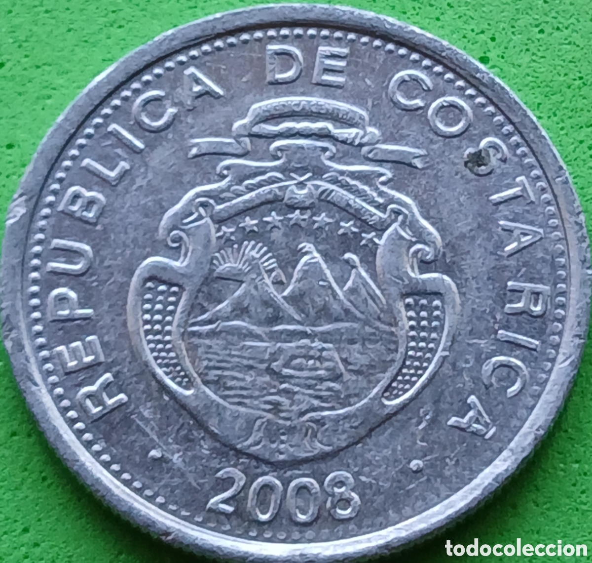 Monedas antiguas de Am&eacute;rica: Costa Rica 10 colones 2008 km#228b
