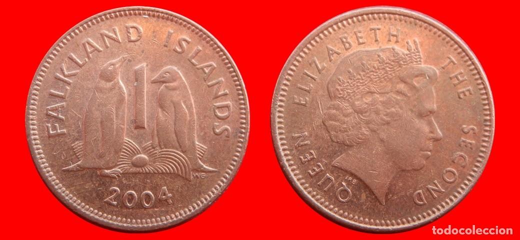 Monedas antiguas de Am&eacute;rica: 1 PENIQUE PENNY 2004 ISLAS MALVINAS FALKLAND-151348