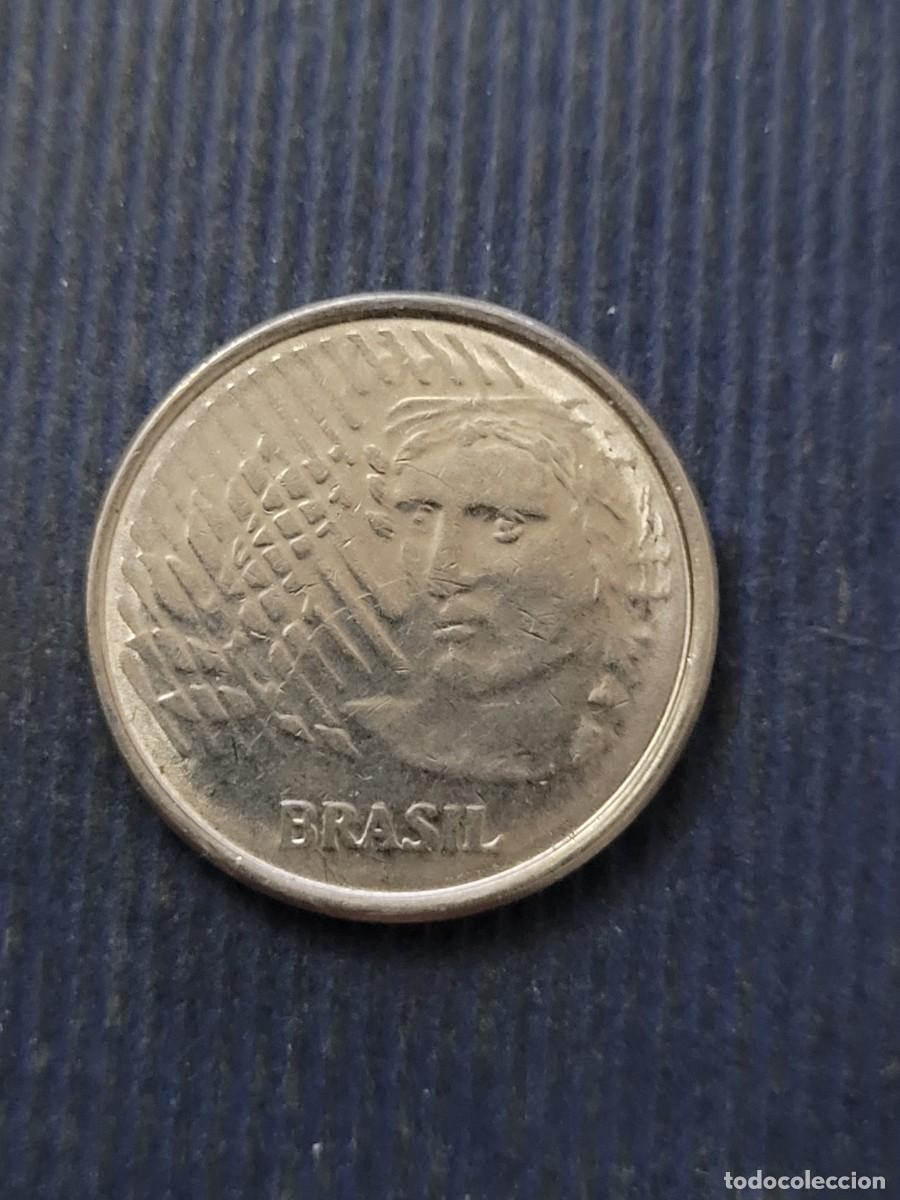 Monedas antiguas de Am&eacute;rica: Moneda 5 centavos 1997 Brasil