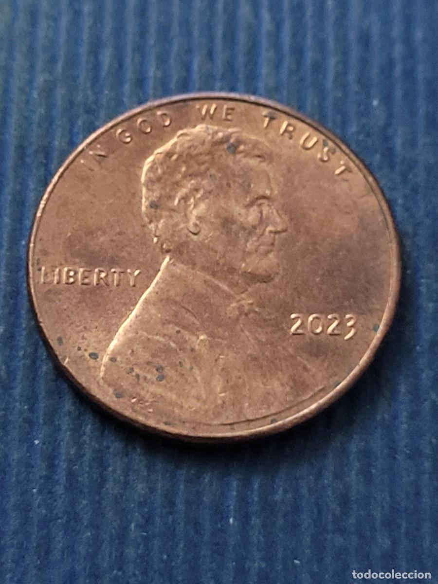Monedas antiguas de Am&eacute;rica: Moneda 1 centavo 2023 sin ceca Estados Unidos