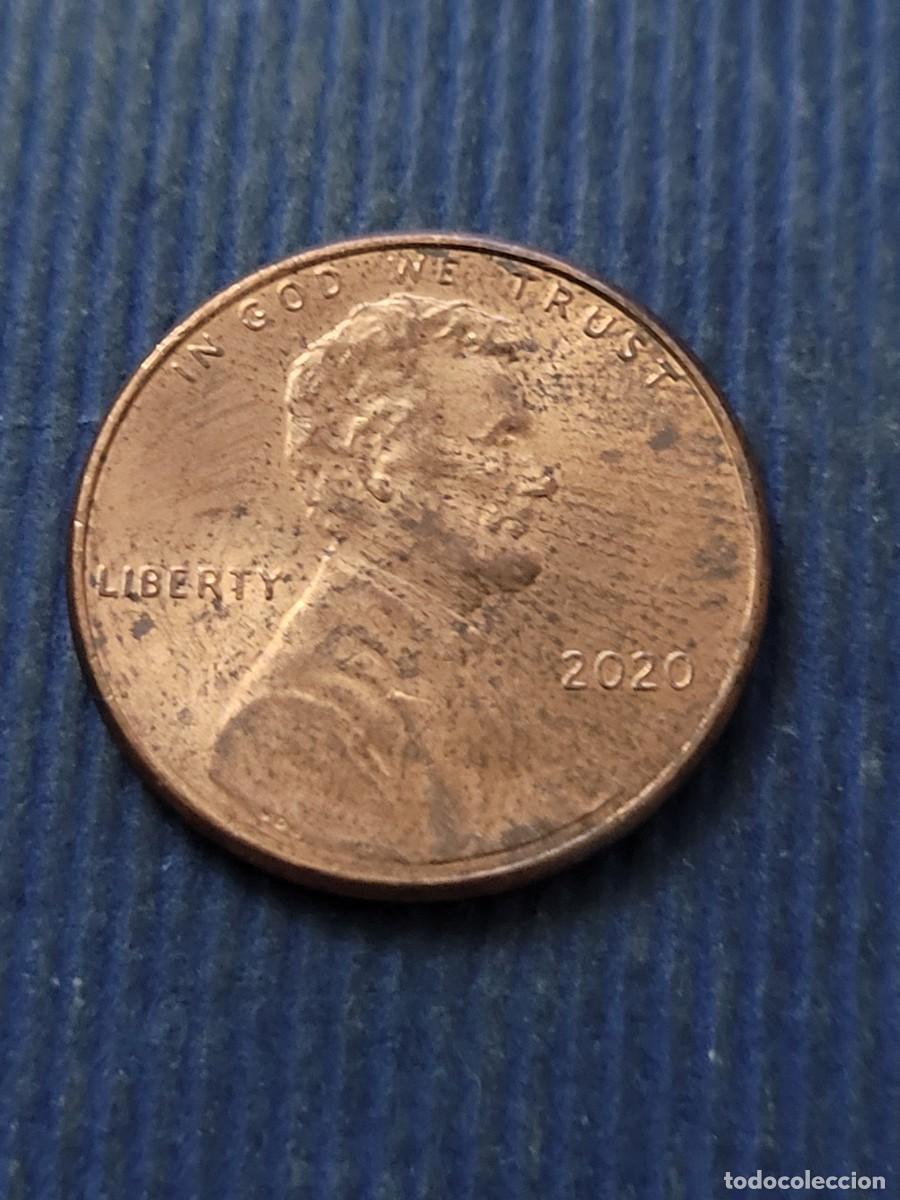 Monedas antiguas de Am&eacute;rica: Moneda 1 centavo 2020 sin ceca Estados Unidos