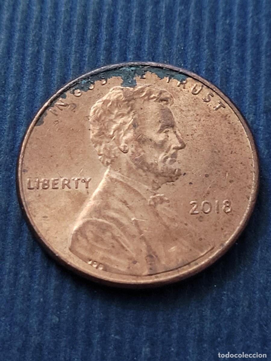 Monedas antiguas de Am&eacute;rica: Moneda 1 centavo 2018 sin ceca Estados Unidos