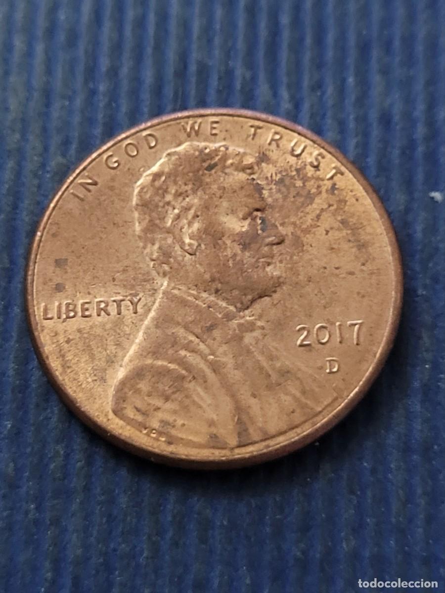 Monedas antiguas de Am&eacute;rica: Moneda 1 centavo 2017 ceca &rdquo;D&rdquo; Estados Unidos