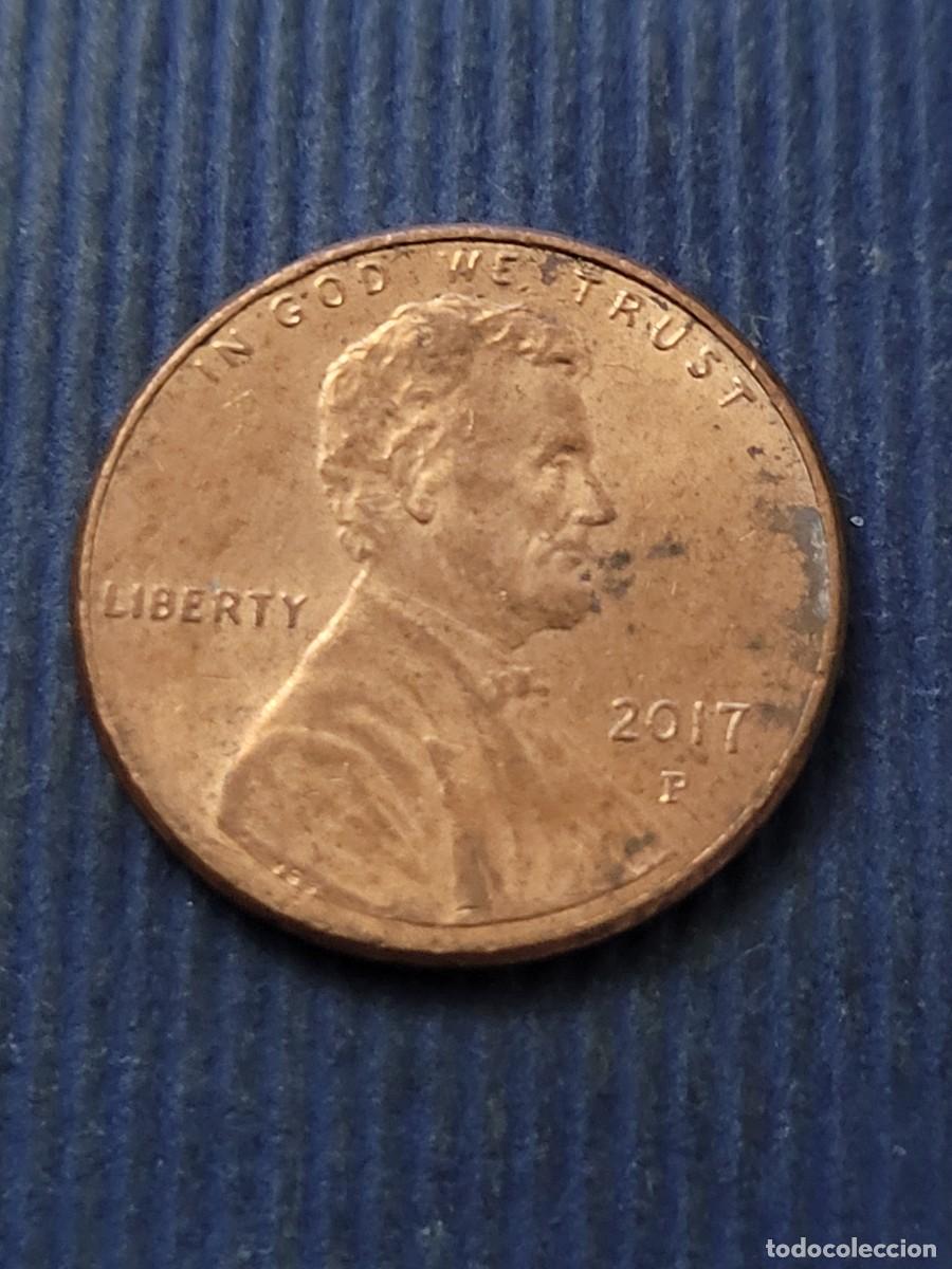Monedas antiguas de Am&eacute;rica: Moneda 1 centavo 2017 ceca &rdquo;P&rdquo; Estados Unidos