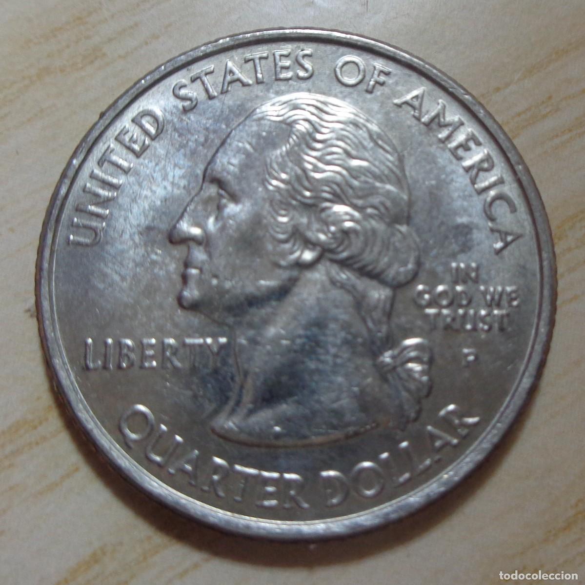 Monedas antiguas de Am&eacute;rica: MONEDA: 1/4 DE DOLAR (25 CENTAVOS), ESTADOS UNIDOS 2005