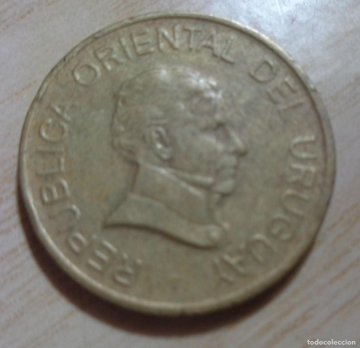 Monedas antiguas de Am&eacute;rica: MONEDA: 1 PESO, URUGUAY 2007