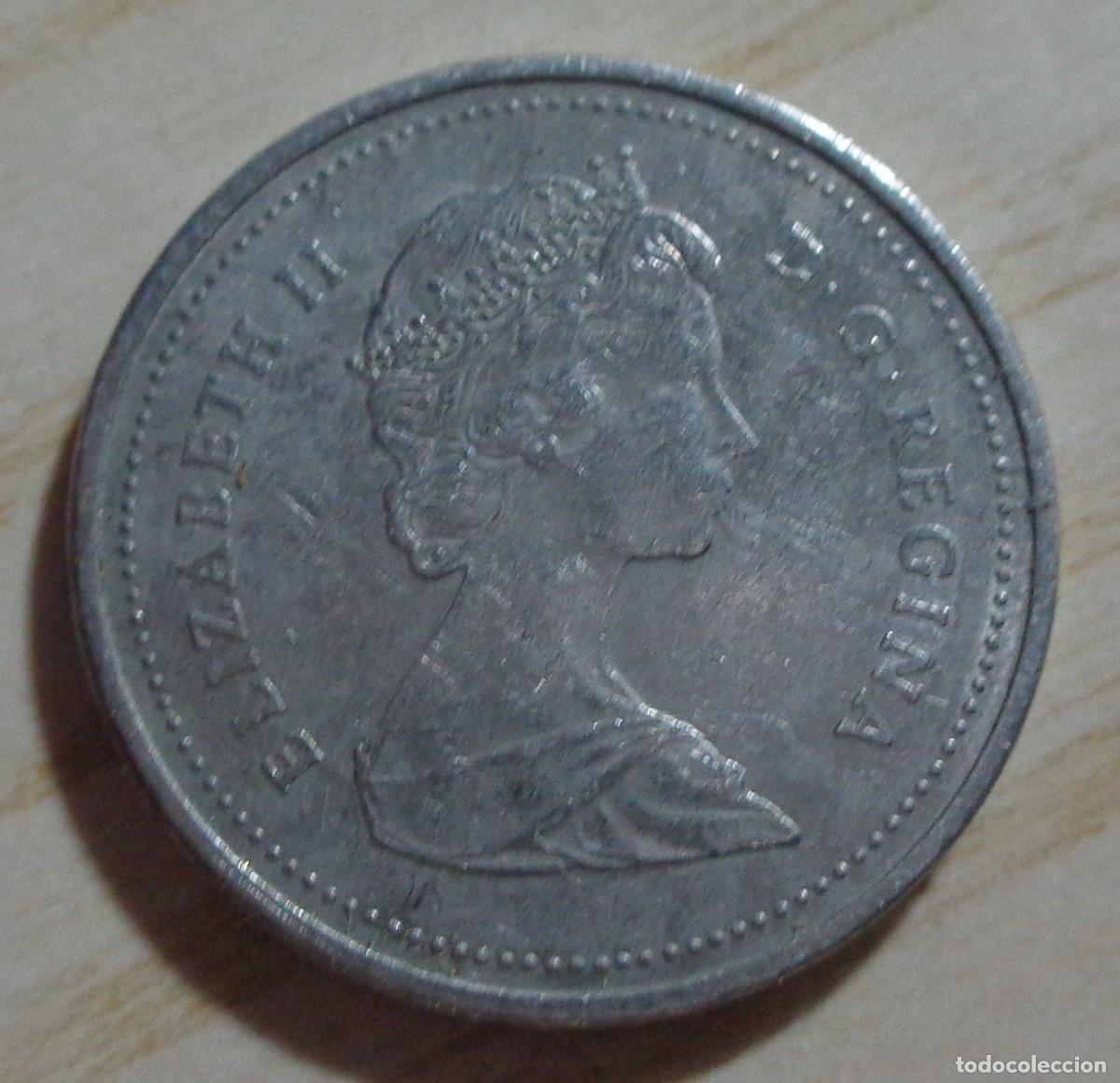Monedas antiguas de Am&eacute;rica: MONEDA: 5 CENTAVOS, CANADA 1987 - Foto 1