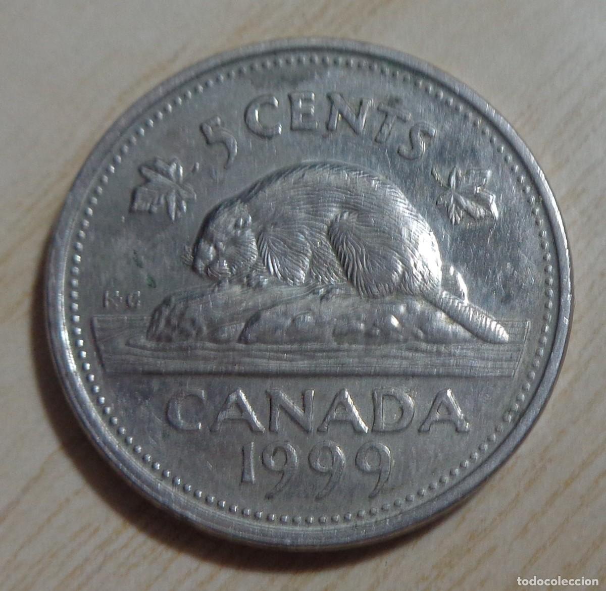 Monedas antiguas de Am&eacute;rica: MONEDA: 5 CENTAVOS, CANADA 1999 - Foto 2