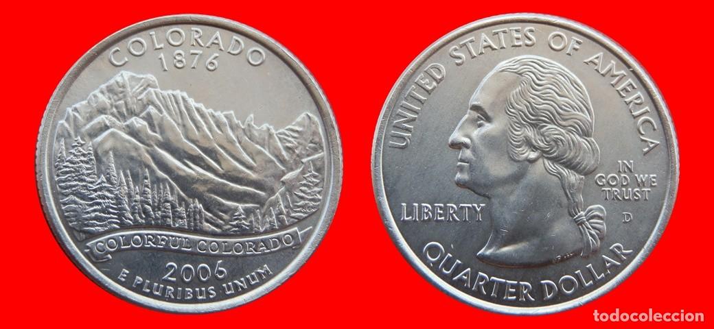 Monedas antiguas de Am&eacute;rica: 25 CENTAVOS QUARTER 2006-D COLORADO SIN CIRCULAR USA-9151SC