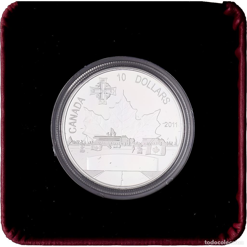 Monedas antiguas de Am&eacute;rica: [#1545624] Canad&aacute;, 10 Dollars, Highway of Heroes, 2011, Royal Canadian Mint, Prueba